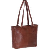 Ashwood Elegant Leather Tote Bag Cognac: Isabel