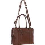 Ashwood 3 Section Large Leather Handbag Tan: X-39