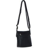 Ashwood Leather Crossbody Bag Black: M-83