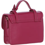 Stylish Ashwood Leather Small Satchel Bag Raspberry: Y-61