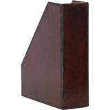 Premium Ashwood Leather Handcrafted Book Holder Chestnut: LF-115