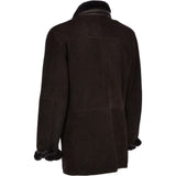 Mens  Sheepskin Coat Brown/snu: KE-183