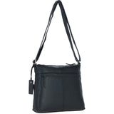 Ashwood Stylish Shoulder Bag Black: Derby