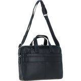 Brampton Leather Men's Messenger Bag Black: 64273