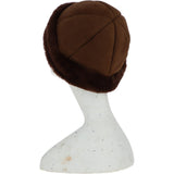 Luxury Sheepskin Hat Brown: 205 HAT