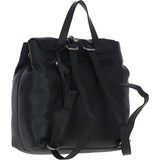 Trendsetting Women's Leather Backpack - Chic & Versatile Black: 61753