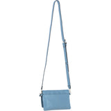 Ashwood Chic Leather Crossbody Bag Denim: 64741