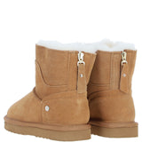 Fenland Ladies Sheepskin Boots Tan: Lottie-Boots