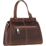 Ashwood Small Leather Grab Bag Brown: V-82
