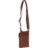 Ashwood Leather & Harris Tweed® Cloth elegance Crossbody Bag Tan/Green/Red: TW-20-08-TR