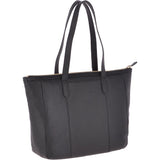 Medium Leather Handbag Black : 62121