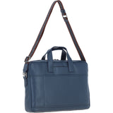 Brampton Leather Men's Laptop Bag Navy: 64547