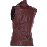 Leather Gilet Burgandy: FO-GILLET 2