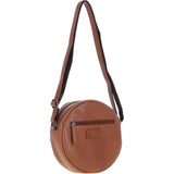 Ashwood Leather Round Crossbody Bag Tan: P-66