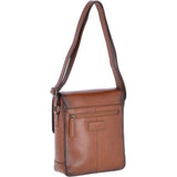 Vegetable Tanned Leather A4 Travel Bag Tan : Jones