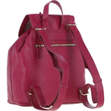 Ashwood Genuine Leather Compact Backpack Raspberry: Y-57