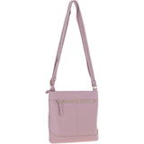 Ashwood Leather Smart Crossbody Bag Woodrose: 64638/cb-9