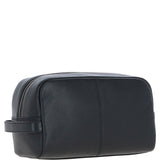 Gabicci Leather Washbag Black: GB-64959