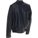 Ashwood Men's Genuine Leather Bomber Jacket Black: AW-2255