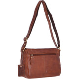 Vintage Leather Cross Body Shoulder Bag Honey – G22