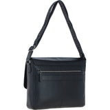 Brampton Leather Men's Emissary Messenger Bag Black: 64403