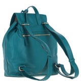 Ashwood Genuine Leather Compact Backpack Green: Y-57
