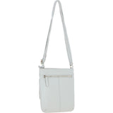 Ashwood Leather Crossbody Bag Ice Grey: CB-5