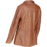 Ashwood Leather Women’s Casual Jacket Tan