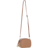 Ashwood Leather Compact Crossbody Bag with Adjustable Strap Butterscotch: Y-53