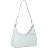 Ashwood Leather Ladies Shoulder X Crossbody Bag Ice Grey: 64397