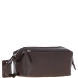 Ashwood Vintage Leather Washbag Brandy: Q-47