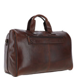 Ashwood Hi Veg Leather Flight-Cabin Weekend Holdall Tempo Brown :  8150