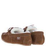 Fenland Classic Mens Suede Sheepskin Maverick Slippers Chestnut