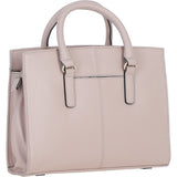 Ashwood Leather Handbag with Detachable Crossbody Strap Beige: 64747
