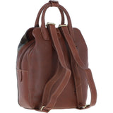 Ashwood Leather & Harris Tweed® Cloth Multi-Pocket Backpack Tan/Mcload: TW-66-02-TM