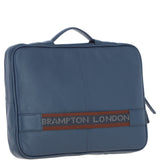 Leather Organizer with Laptop Compartment Navy: 64546