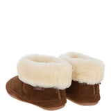 Sheepskin Slippers Chestnut: LADIES BOOTYS