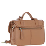 Stylish Ashwood Leather Medium Satchel Bag Butterscotch: Y-62