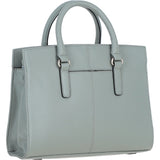 Ashwood Leather Handbag with Detachable Crossbody Strap Sage: 64747
