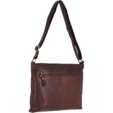 Vintage Medium Leather Shoulder Bag Brandy – G23
