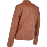 Leather Jacket Tan/nap: AWL-710