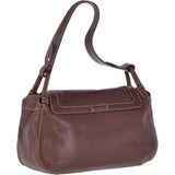 The Bridge Medium Italian Shoulder Bag Brown - 0407251P