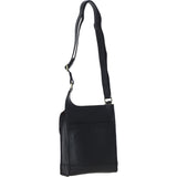 Ashwood Leather & Harris Tweed® Cloth Crossbody Bag Black/Watch: TW-24-03-BW