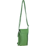 Ashwood Leather Smartphone Crossbody Bag Fern: York