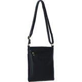 Ashwood Leather Crossbody Bag Black: M-87