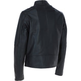 Ashwood Leather Biker Jacket Black: AWM-Charli