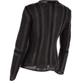Mosaic Light Weight Leather Jacket Black: 50629