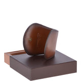 Vegetable Tanned Leather Classic Coin Bank Wallet Tan : 1995
