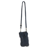 Ashwood Leather Crossbody Smart Phone Bag Navy: D-99