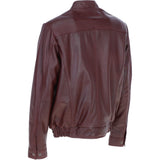 Ashwood Men's Genuine Leather Bomber Jacket Oxblood: AW-2255